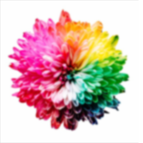 Gaussian blur — example output